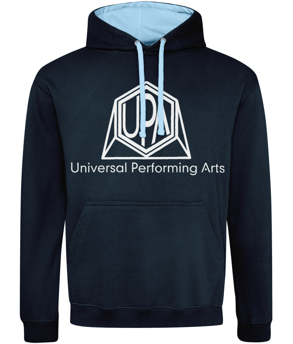 UPA Varsity Hoodie - white logo