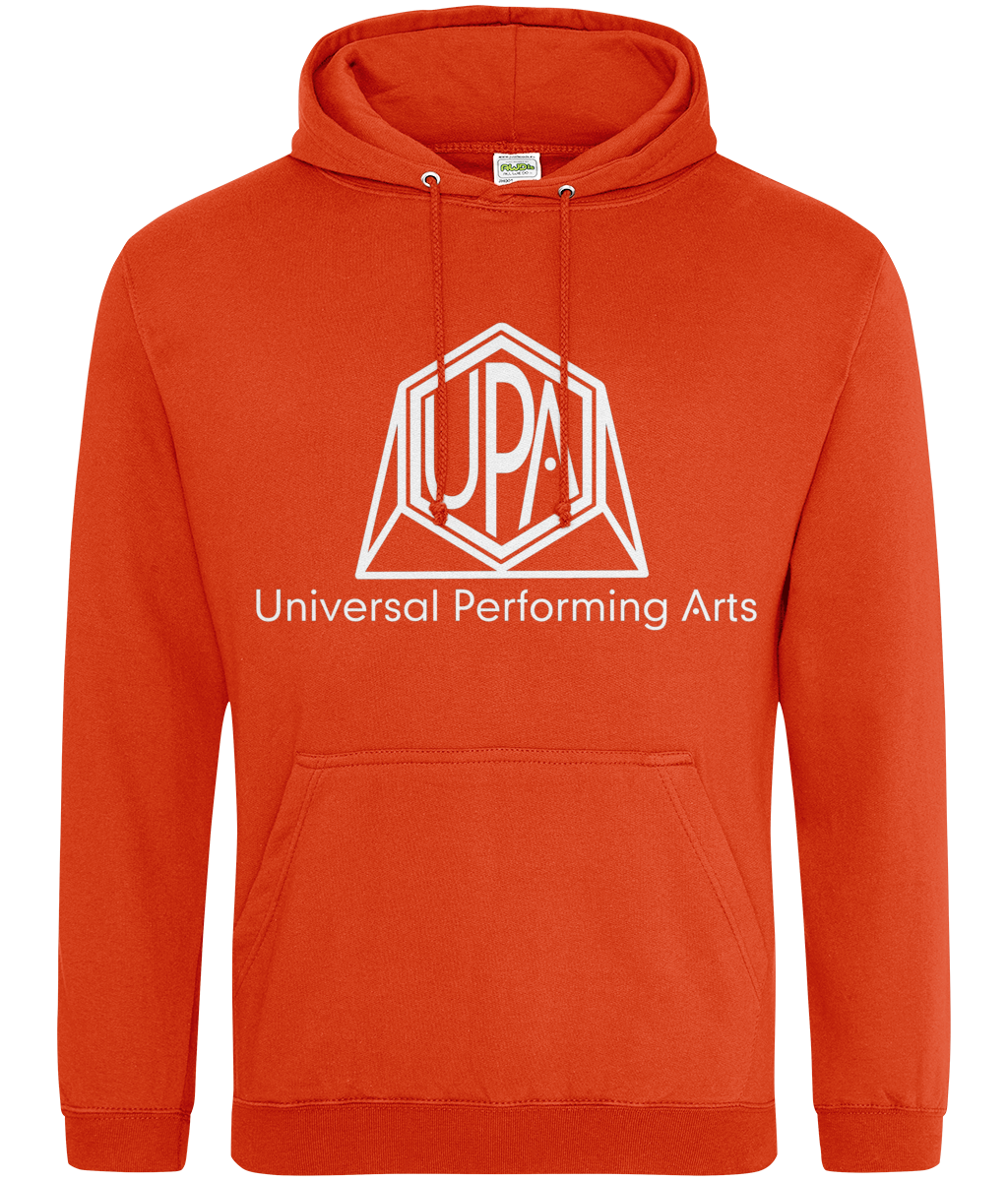 UPA College Hoodie white middle