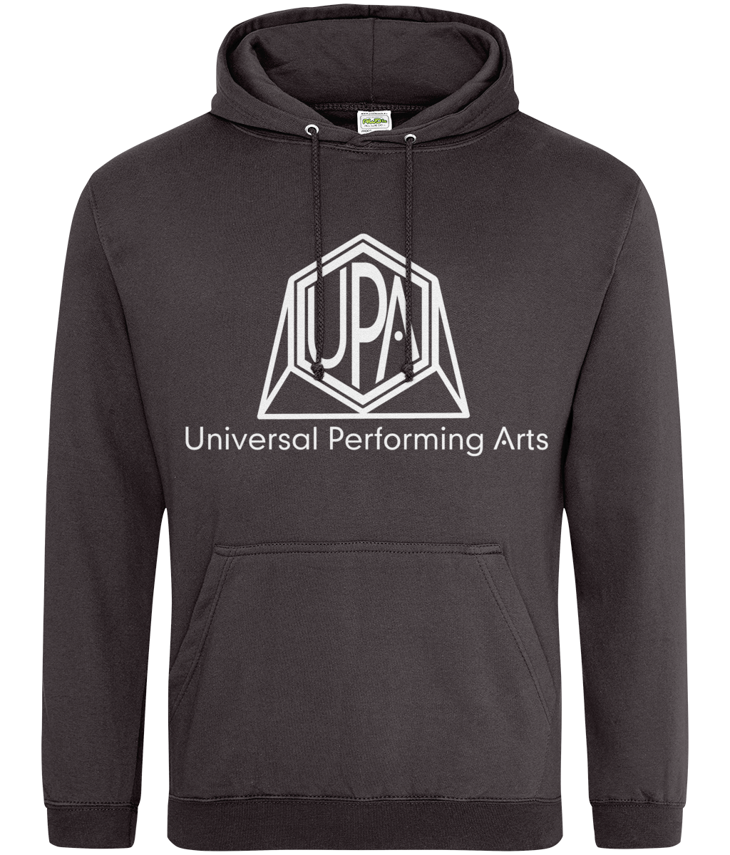 UPA College Hoodie white middle