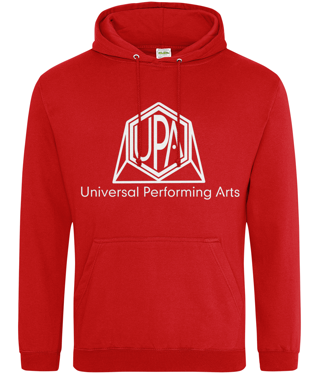 UPA College Hoodie white middle